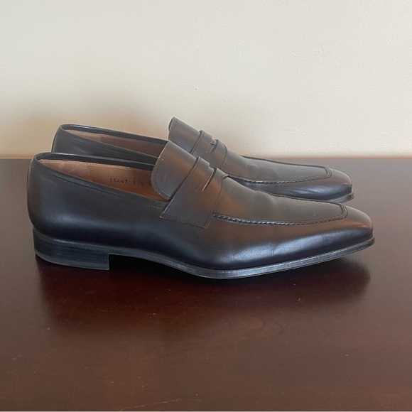 Magnanni for Neiman Marcus Penny Loafers Mens Slip-On Shoes main image 14